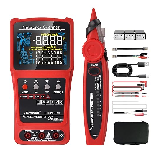 Network Cable Tester Wire Tracker Tone Generator